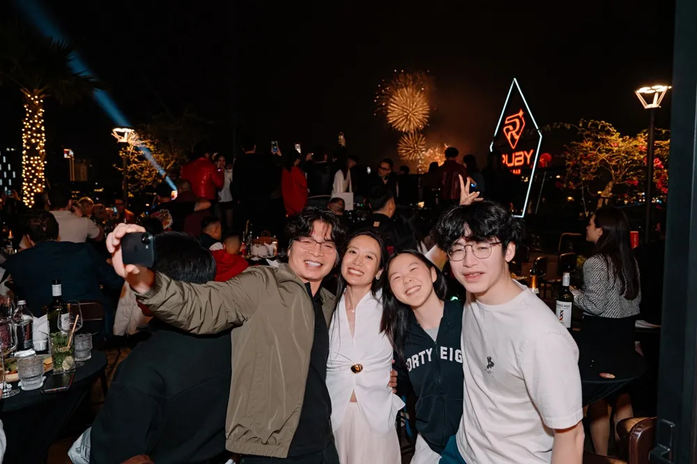 Enjoy the countdown moment to 2026 at Ruby Sky Bar